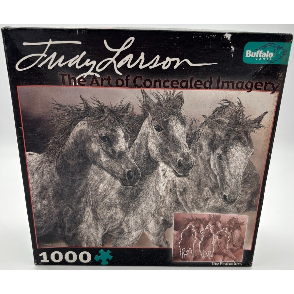 Judy Larson The Art Of Concealed Imagery Puzzle 1000‎ Pieces New